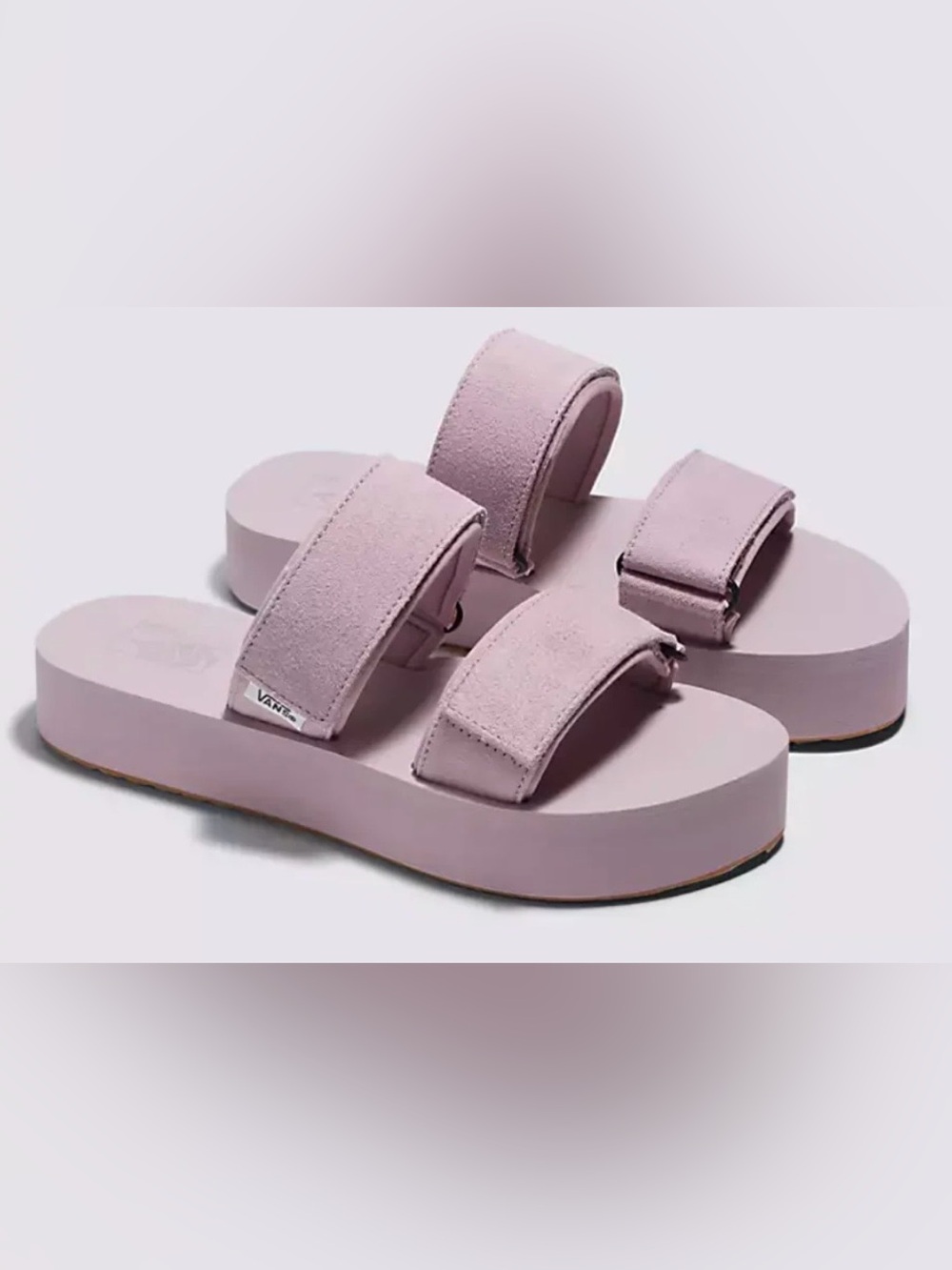 Vans Women’s Light Purple Ultra Cush Cayucas Slide Mega Platform Sandals